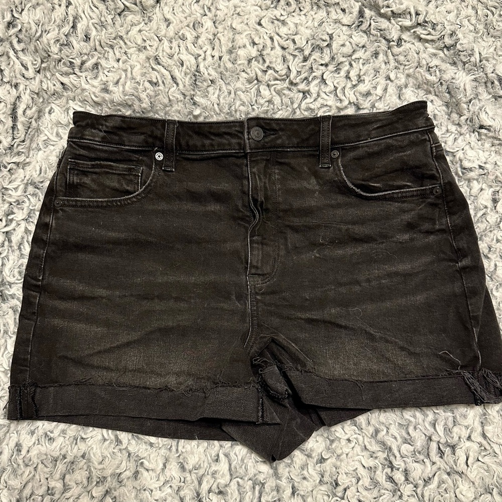American Eagle Outfitters Black Jean Shorts